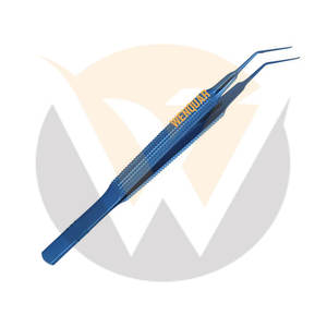 Pinzas Quirúrgicas Oftálmicas Anguladas para Capsulorrexis de Acero Inoxidable de Alta Calidad, Grado A+, Certificación CE, Uso Hospitalario, Wenquar - Product Image 6