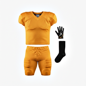 Uniforme de Fútbol Americano de Alta Demanda con Diseño Estampado y Apliques, Opción de Talla Grande, Color Personalizado, Nombre del Equipo - Ropa Deportiva Más Vendida - Product Image 6