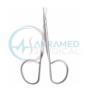 Tijeras Quirúrgicas Oftálmicas McGuire de Alta Calidad, Acero Inoxidable, Instrumentos Quirúrgicos Oculares para Microcirugía, Certificación CE - Product Image 1