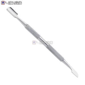 Ergonomic Large Size Cuticle Pusher Comfortable Blackhead Acne Extractor Sharp Edge <b>Safe</b> <b>Tool</b> for Removing Thick Nails Callus - Product Image 5