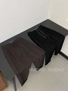 Pantalones de chándal acampanados de algodón ligero con bordado personalizado para otoño, cintura media, pierna recta, forro polar, cálidos para exteriores - Product Image 2