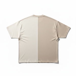 T-shirt d'été respirant surdimensionné pour homme, séchage rapide, mélange de coton, coupe ample, pour entraînement, gym, grande taille, logo personnalisé, streetwear - Product Image 3