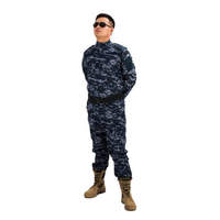 Ensemble uniforme tactique camouflage en toile robuste pour survie en extérieur, sports et randonnée légère et respirante