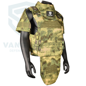 Ensemble de gilet tactique de protection robuste Vanguard Defense pour l'extérieur avec protection des bras et de la hanche, camouflage <span class=keywords><strong>russe</strong></span> - Polyester - Product Image 3