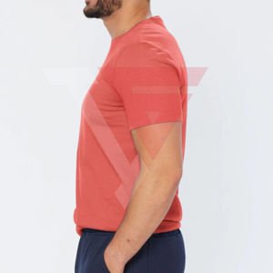 Nouveau T-shirt Homme Slim Fit 95% Coton 5% Élasthanne 2026 – Coupe Musclée avec Ourlet Courbé Allongé pour la Gym - Product Image 5