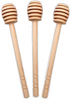 Cuillère à sirop d'érable élégante et moderne, faite à la main, jetable, en bois écologique, pour le miel, le thé et le café, prix réduit