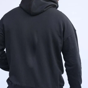 Solid Color Fleece <b>Pullover</b> Regular Fit <b>Men</b> Hoodies Winter Clothing Pocket Design Winter Wear <b>Men</b> Hoodie In Low MOQ - Product Image 3