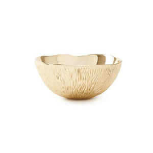 Bol de service pour fruits secs en aluminium, artisanal indien traditionnel, durable et luxueux, finition or antique, compatible lave-vaisselle, idéal pour les fêtes - Product Image 4