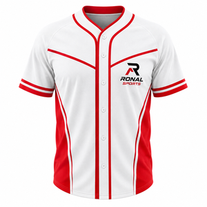 Venta al por Mayor de Fábrica: Uniformes de Béisbol Personalizados para Jóvenes y Adultos, Ropa de Softbol Transpirable 100% Poliéster - Product Image 1