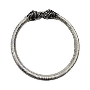 SAT Gold Silver Jewelry Sterling Silver Rope Pattern Bangle Making Die Molds with Tribal <b>Screw</b> Lock Design Die Thailand Malaysia - Product Image 1