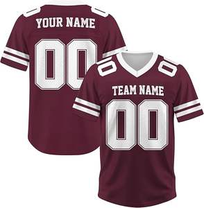 Maillots de football américain en marque privée, service OEM, maillot de football américain avec temps de production rapide, prix bas - Product Image 1