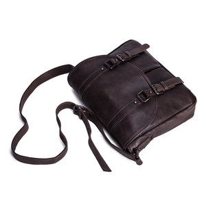 Sac messager en cuir de qualité supérieure pour homme, sac à bandoulière vintage pour le travail, les voyages et l'usage quotidien - Product Image 4