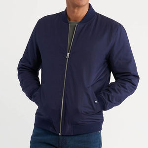 Custom Varsity Bomber Jacket Men's Stylish Lightweight Windbreaker Jacket Premium Quality OEM ODM Apparel - Product Image 2