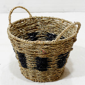 Artex Dong Thap Factory's Eco-Friendly Handmade <b>Storage</b> Organizer Natural Water Hyacinth Seagrass <b>Rattan</b> <b>Baskets</b> - Product Image 5