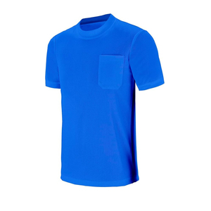 เสื้อยืดผ้าฝ้ายสำหรับงานก่อสร้าง เสื้อยืดโพลีเอสเตอร์สำหรับงานนิรภัย - Product Image 2