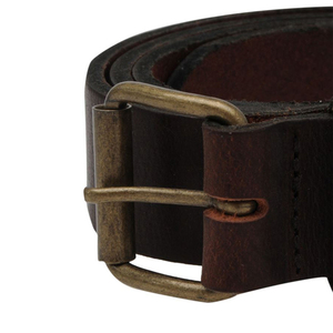 Ceintures en cuir véritable pour hommes en gros, boucle personnalisée, sangle ajustable, accessoires de mode décontractés et habillés, fournisseur OEM - Product Image 6