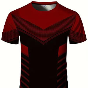 Nueva Camiseta Deportiva de Compresión Slim Fit para Hombre, para Entrenamiento de Verano, Running, con Impresión de Logotipo Personalizado - Product Image 1