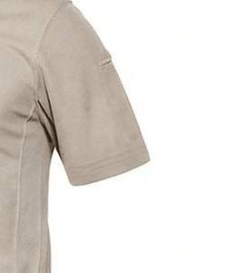 Polo en tissu doux à manches courtes, col classique, vêtement décontracté, confortable pour le quotidien - Product Image 3