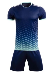 Men's Sublimated <b>Soccer</b> Jersey Crew Neck Short Sleeve Moisture Wicking Fitted Gradient Color All Seasons - Product Image 5