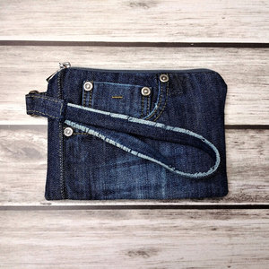 Mini Denim Coin Wallet <b>Small</b> Capacity Card Holder Compact Cash <b>Purse</b> Stylish Everyday Accessory For <b>Women</b> and Men - Product Image 3