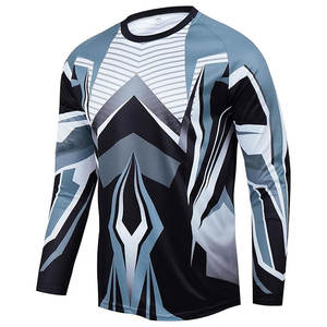 เสื้อเชิ้ตแขนยาวผู้ชายทรงเข้ารูป คุณภาพดี ระบายอากาศได้ดี บริการดีเยี่ยม น้ำหนักเบา ผลิตตามสั่ง ผ้าโพลีเอสเตอร์ ซับลิเมชั่น แห้งเร็ว - Product Image 1