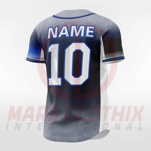 เสื้อเบสบอลพิมพ์ลายตามสั่ง ระบายอากาศได้ดี แห้งเร็ว สไตล์ฮิปฮอป พร้อมชื่อทีม - Product Image 2