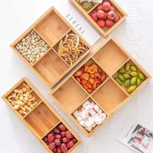 Vaisselle ronde en bois écologique polie - Décoration moderne pour la maison et cadeau de mariage - Product Image 5