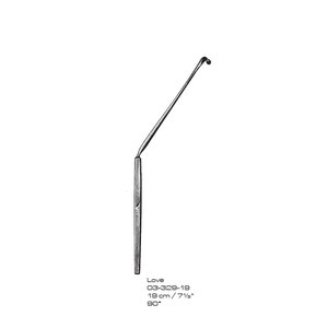 เครื่องมือผ่าตัดแบบดึงกลับ Love Surgical Retractor ขนาด 19 ซม. 7½ นิ้ว รุ่น 45 °   90 °   เครื่องมือผ่าตัดทั่วไปชนิดสแตนเลสแบบใช้มือ  คลาส I ได้รับการรับรองมาตรฐาน CE ISO13485 - Product Image 5