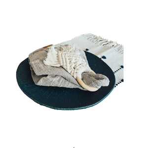 Accessoire de thème haut de gamme, anneau de serviette tissé à la main, décoration de table, accessoires de mariage, décoration en macramé, anneau de serviette pour fête - Product Image 3