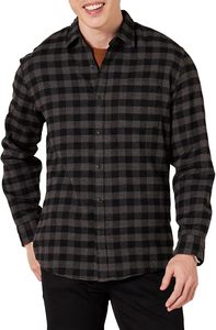 Classic Men Flannel <b>Shirt</b> Long Sleeve Plaid <b>Button</b> Down Casual Wear for Autumn Winter Stylish Men Flannel <b>Shirt</b> - Product Image 1