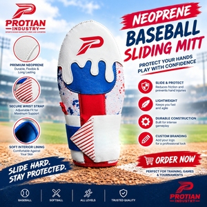 Mitaine de glisse en néoprène pour le baseball, taille adulte, pour gaucher/droitier, protection de la main, sangle de poignet réglable, souple - Product Image 1