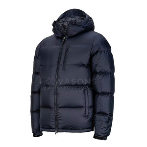 Blouson matelassé streetwear grande taille pour hommes, nouveau style, vente chaude, vente en gros, logo personnalisé, blouson matelassé pour hommes - Product Image 2
