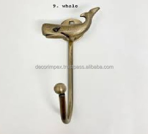 Silver And Golden Design <b>Wall</b> <b>Hook</b> It Is Functional And Decorative Items Designed <b>Wall</b> <b>For</b> Hanging Items Like Keys <b>Coat</b> - Product Image 2