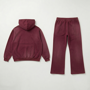 Ensemble de survêtement deux pièces pour homme, collection Hiver 2026, respirant et anti-transpiration, en polyester/coton, idéal pour le jogging (vente en gros) - Product Image 2