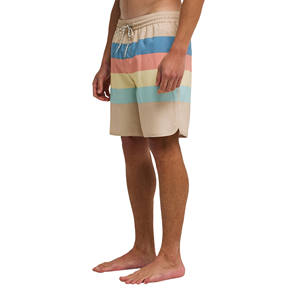 Shorts de bain pour hommes, taille mi-haute, avec cordon de serrage, poches, écologiques, imperméables, séchage rapide, respirants, décontractés, pour la course et la plage - Product Image 4