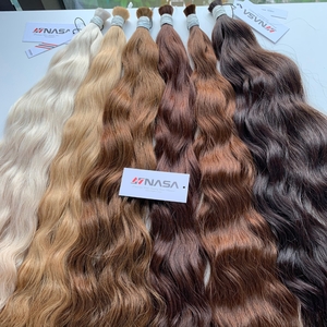 Extensiones de Cabello de Color Oscuro Hechas con Cabello Vietnamita 100% Natural de Alta Calidad, Envío Rápido, Adecuadas para Cubrir la Pérdida de Cabello - Product Image 2
