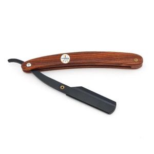 Maquinilla de afeitar de seguridad con mango de madera - Product Image 3