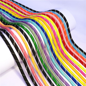 Cordón Reflectante de Alta Calidad para Ropa Deportiva, Accesorios para Prendas con Puntas de Plástico y Logotipo Grabado/Serigrafiado - Product Image 3