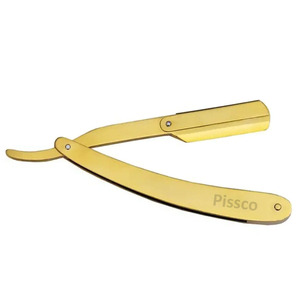 Rasoir de coiffeur pliable pour cheveux, sourcils et barbe, outil de barbier - Product Image 1