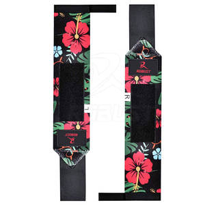 En gros OEM, Bandes de poignet personnalisées en néoprène antidérapantes avec fermeture auto-agrippante, durables et de haute qualité pour le soutien en musculation - Product Image 3