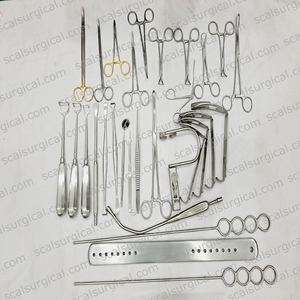 Juego de Instrumentos Quirúrgicos para Amigdalectomía y Adenoidectomía, Instrumentos Quirúrgicos ORL de Acero Inoxidable Reutilizables, Kit de Cirugía - Product Image 4