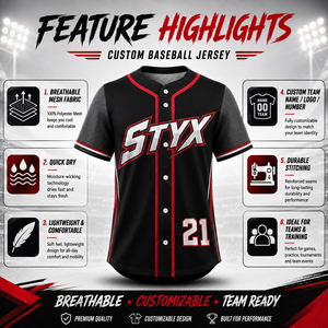 Maillot de baseball à imprimé géométrique, manches courtes, en polyester anti-humidité, conception personnalisée OEM ODM - Product Image 2