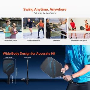 Racchetta da Pickleball per Sport all'Aperto, Attrezzatura per Adulti, Uomini e Donne - Product Image 3
