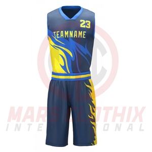 Ensemble maillot et short de basket-ball en tissu doux, fournisseur direct d'usine, uniforme de basket-ball pour équipe - Product Image 2