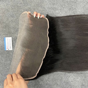 Prix de gros Extensions de cheveux humains vietnamiens non traités, Closure en dentelle HD 2x6 et Frontal 13x6 - Product Image 2