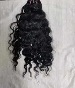 Extensions de cheveux vierges bouclés naturels, doux, volumineux et épais, exportés au prix de gros - Product Image 2