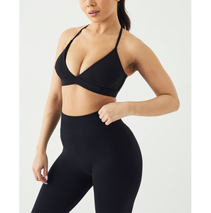 Pantalones de Yoga de Cintura Alta para Mujer, Ropa Deportiva de Spandex/Nylon, Ropa Deportiva Sólida para Gimnasio, Leggings Sexys - Product Image 2