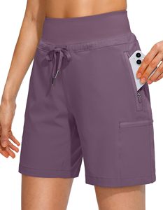 Pantalones Cortos Deportivos para Mujer, Diseño Holgado de Pierna Ancha, Transpirables, para Verano, para Correr - Product Image 6