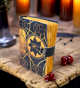Diario de cuero Hamunaptra Grimoire, réplica del Libro de los Muertos egipcio - Product Image 2