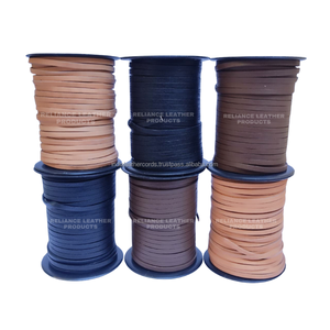 5mm Dark Brown Flat <b>Leather</b> Cord Factory Direct Genuine <b>Leather</b> Lace Supplier For Jewelry Making <b>Bracelet</b> Necklace Bulk Orders - Product Image 4